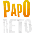 Logo Papo Reto Vertical Escuro